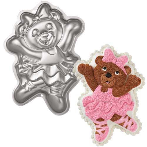 Ballerina Bear Cake Pan - Click Image to Close